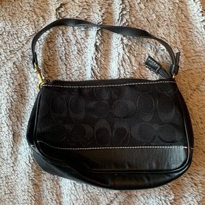 Little Black Coach purse